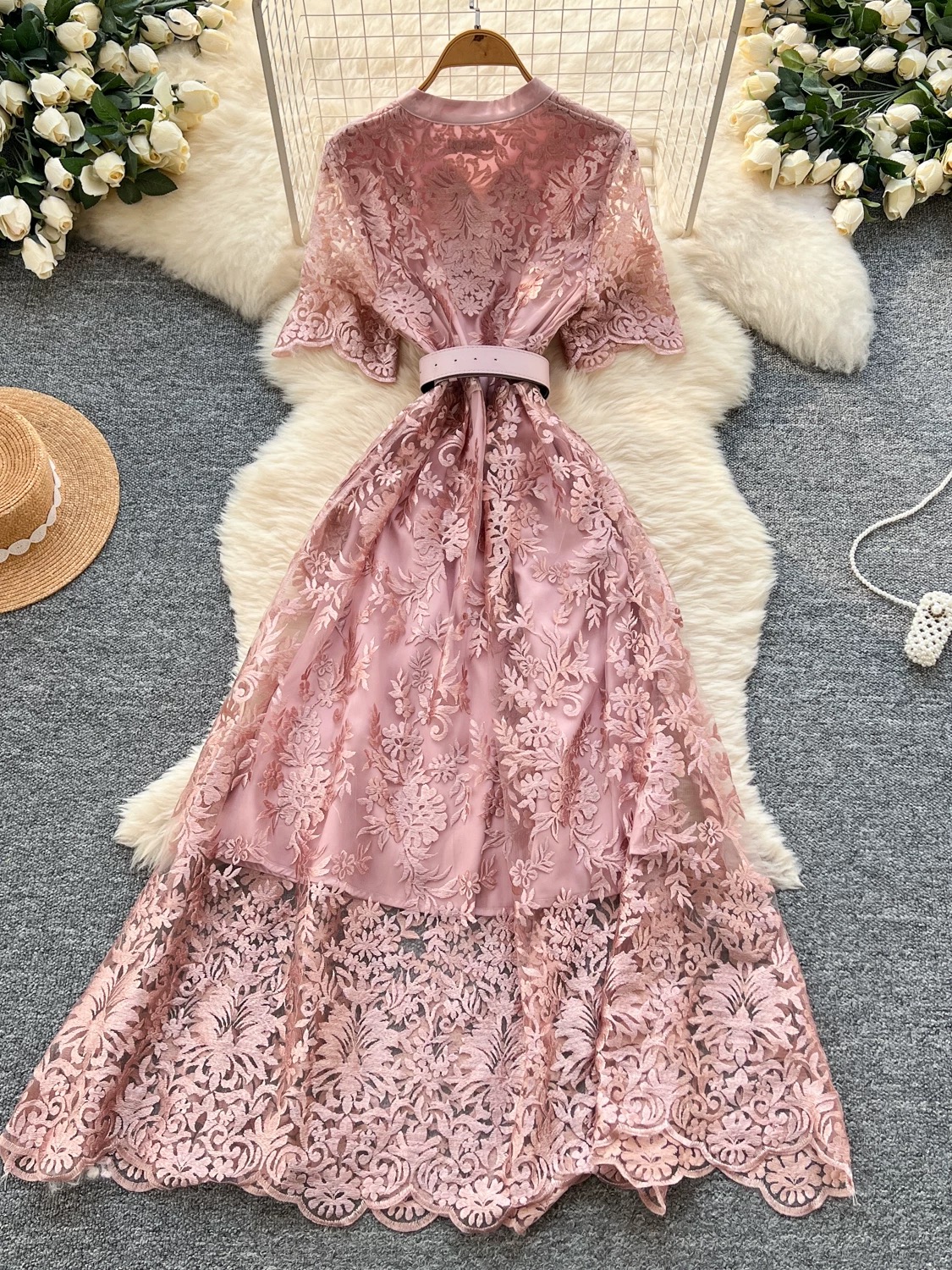 Ignore the romance lace dress FD1079 image