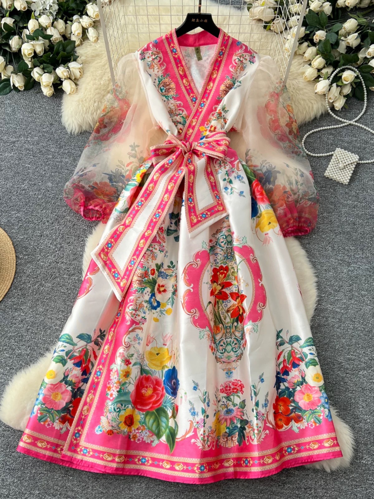 Soft girl dress ED285 image