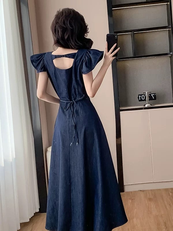 Gloria denim dress DD81 image