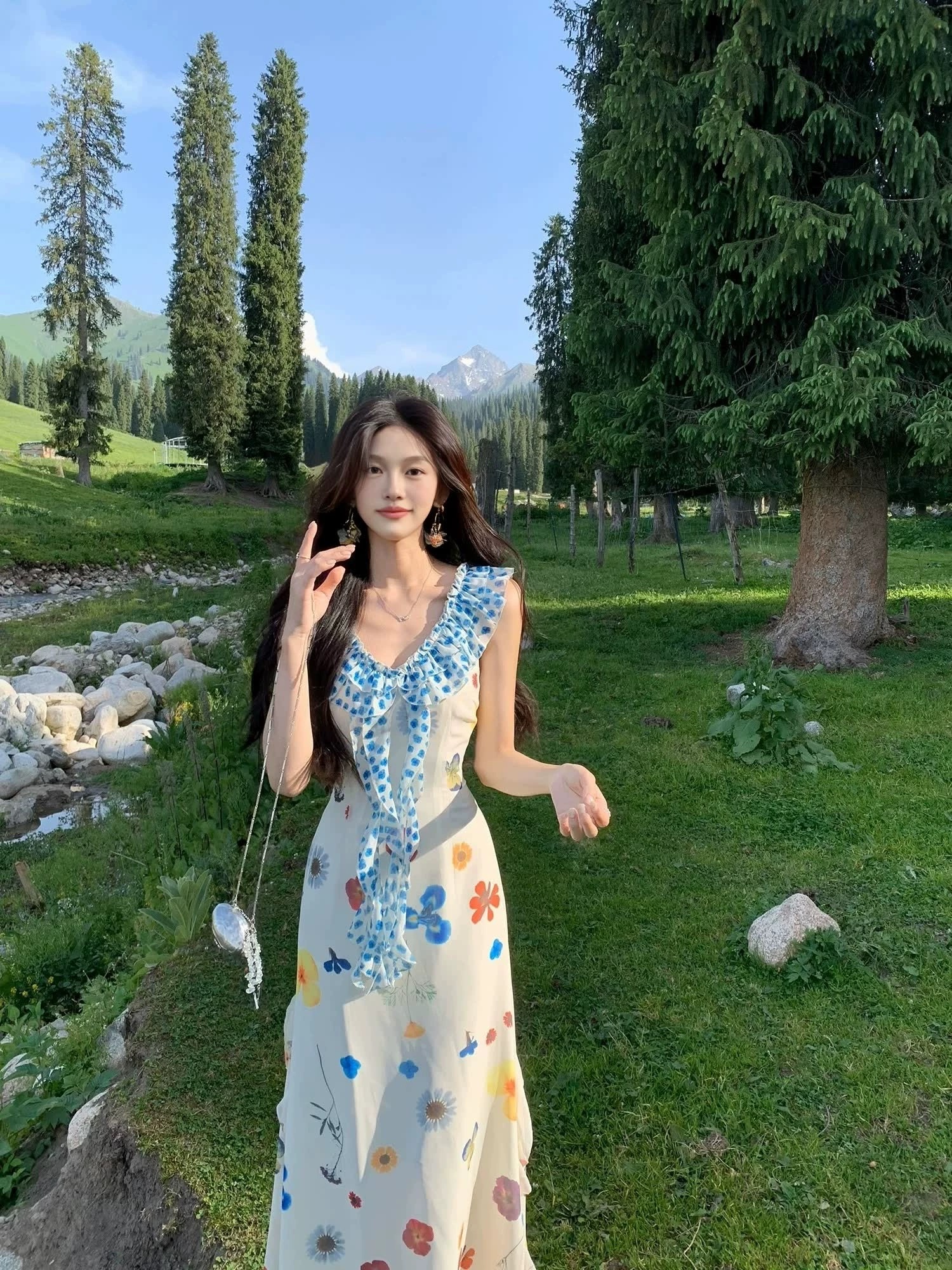 Floral beauty dress CD509 image