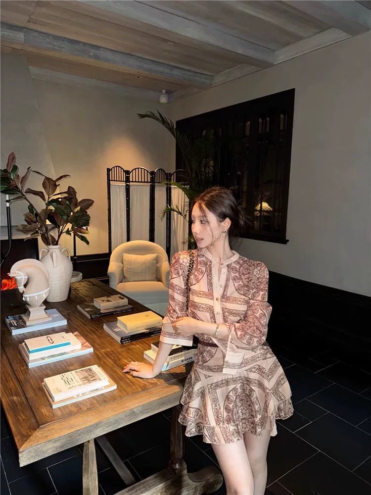 Big city shine midi dress CD501 image