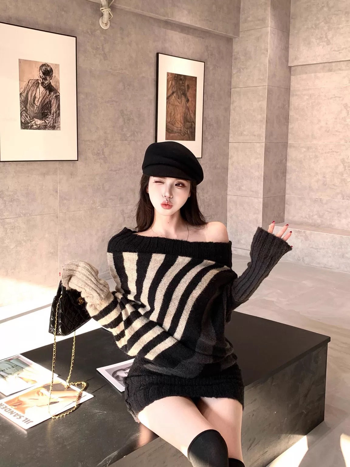 Business babe top KTO266 image