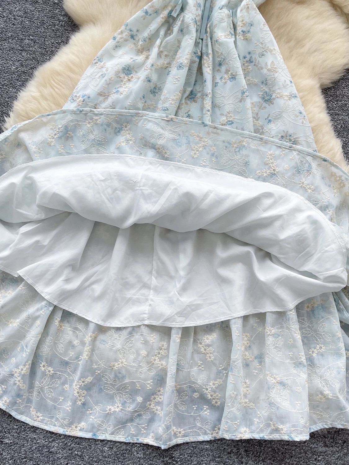 Rose garden evening dress CD492 image