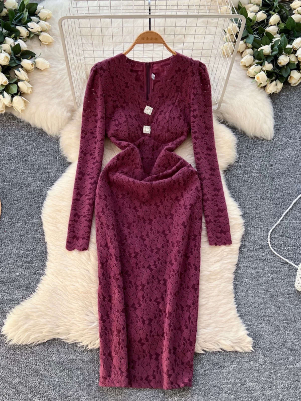 What matters most lace dress FBC482 image