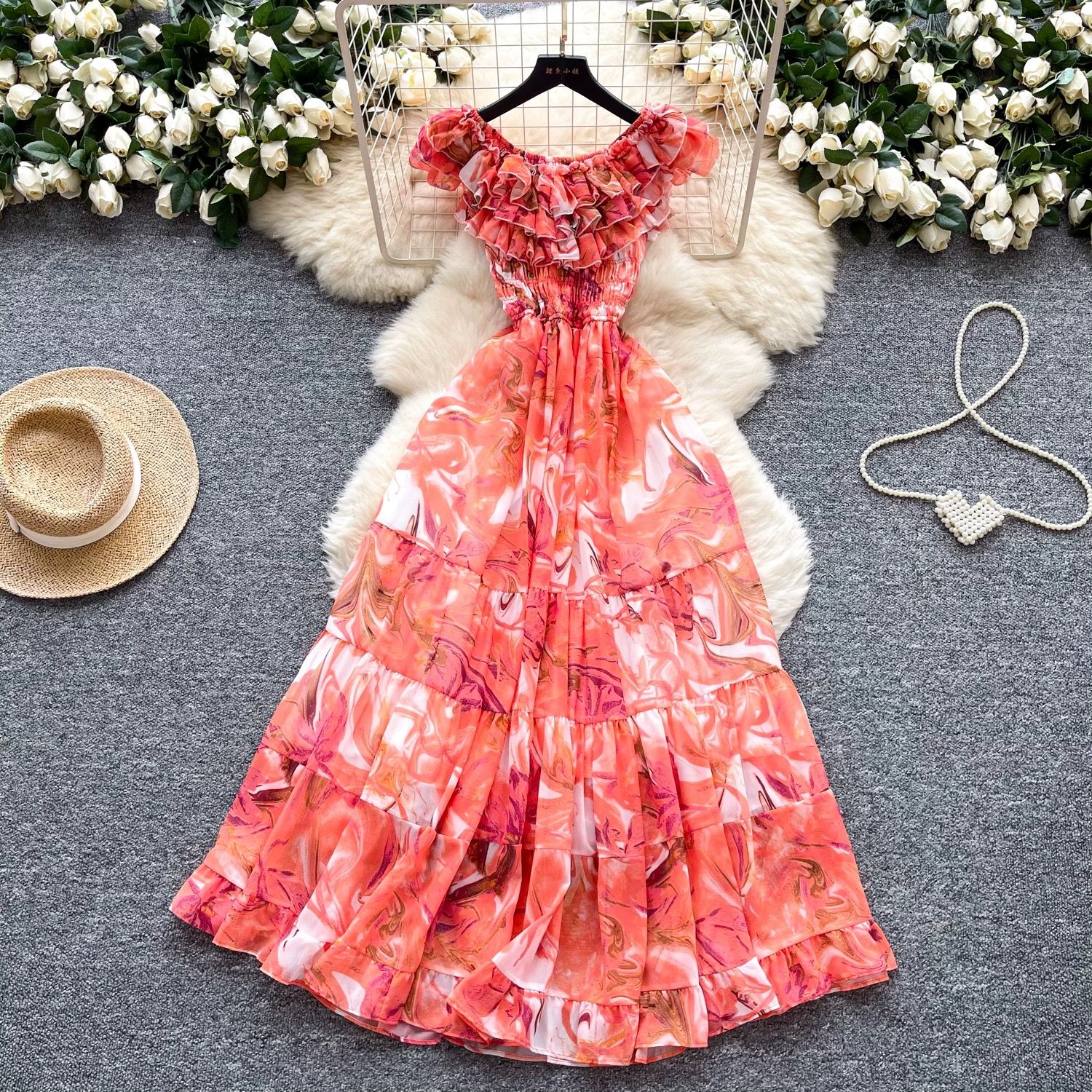 Day goddess colorful dress CD488 image