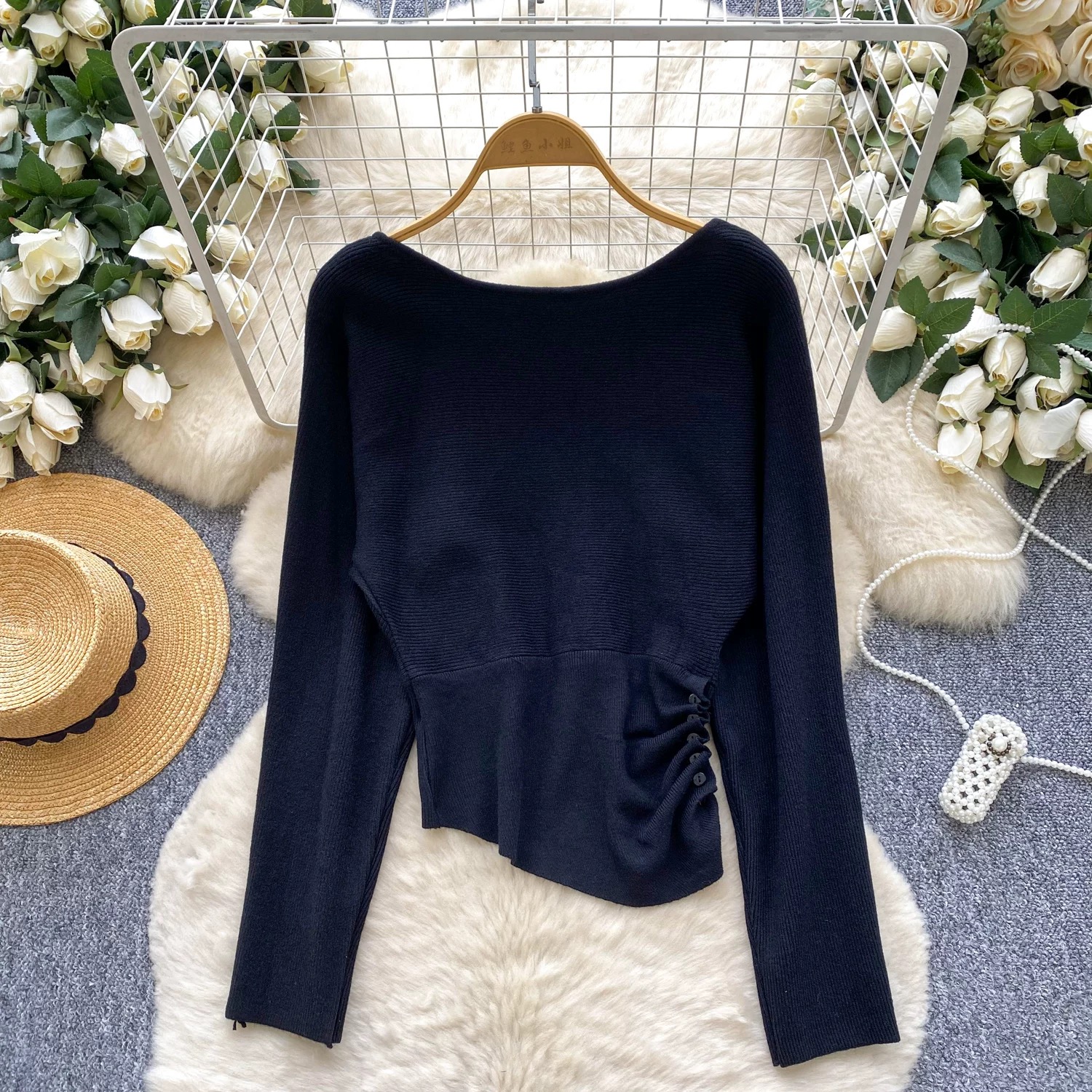 Girl boss vacay top KTO254 image