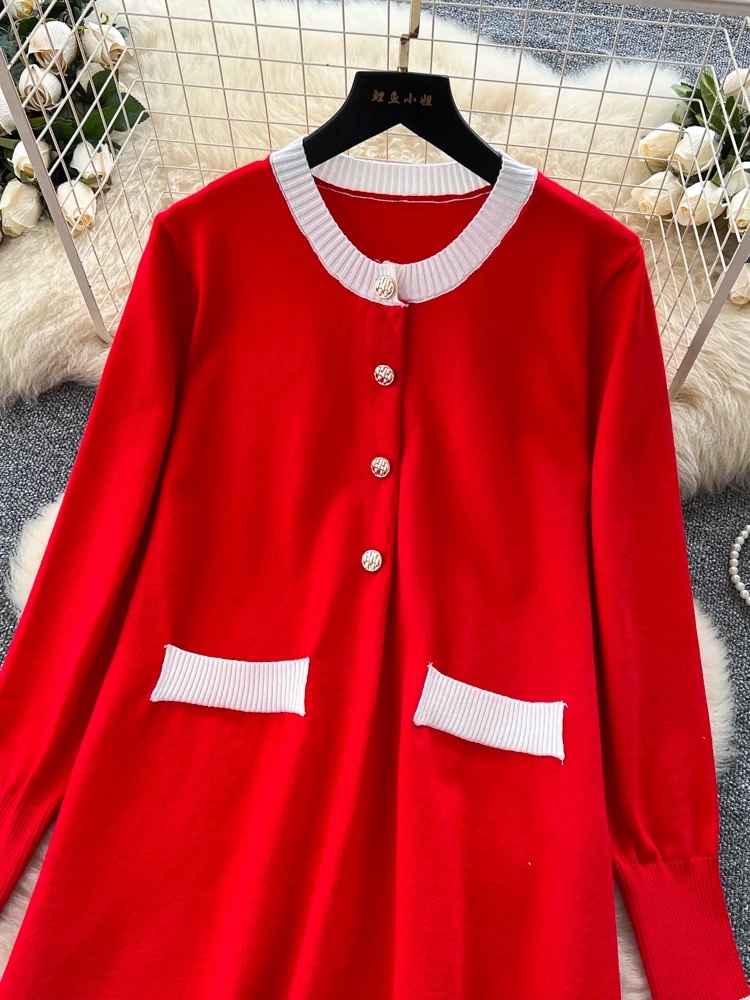 Mid city sweater dress KD354 image