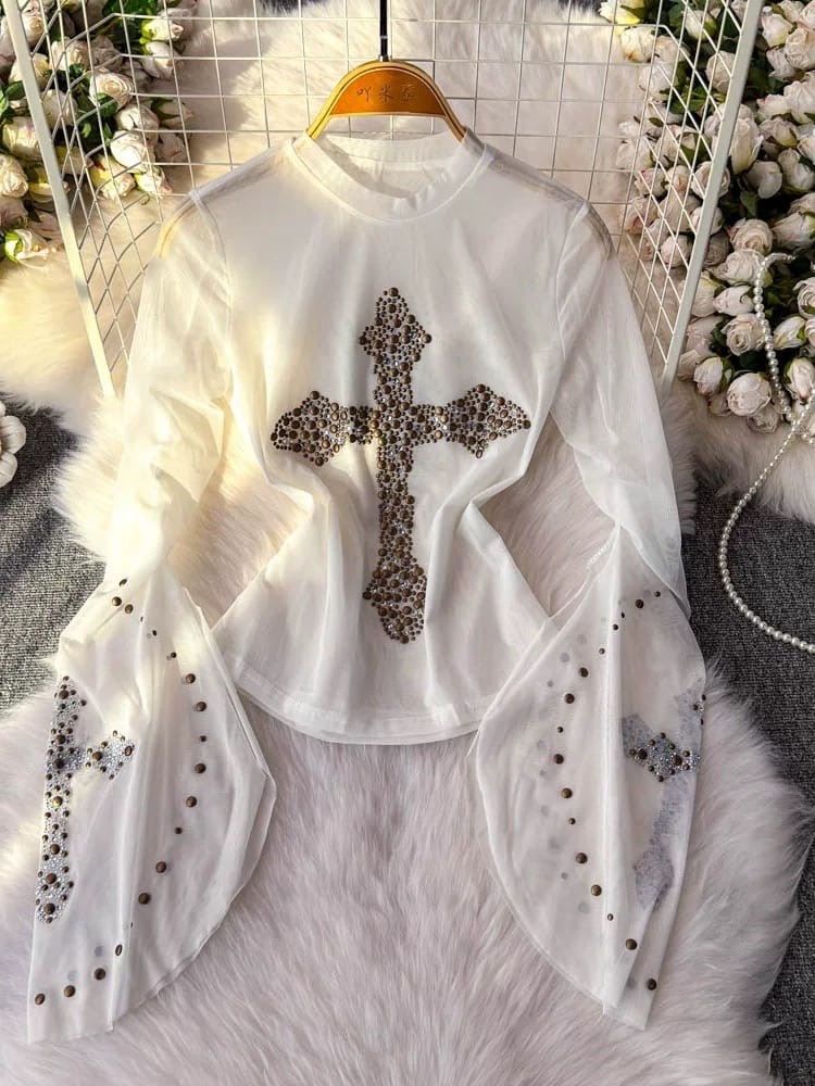 Spiritual woman top CTO402 image