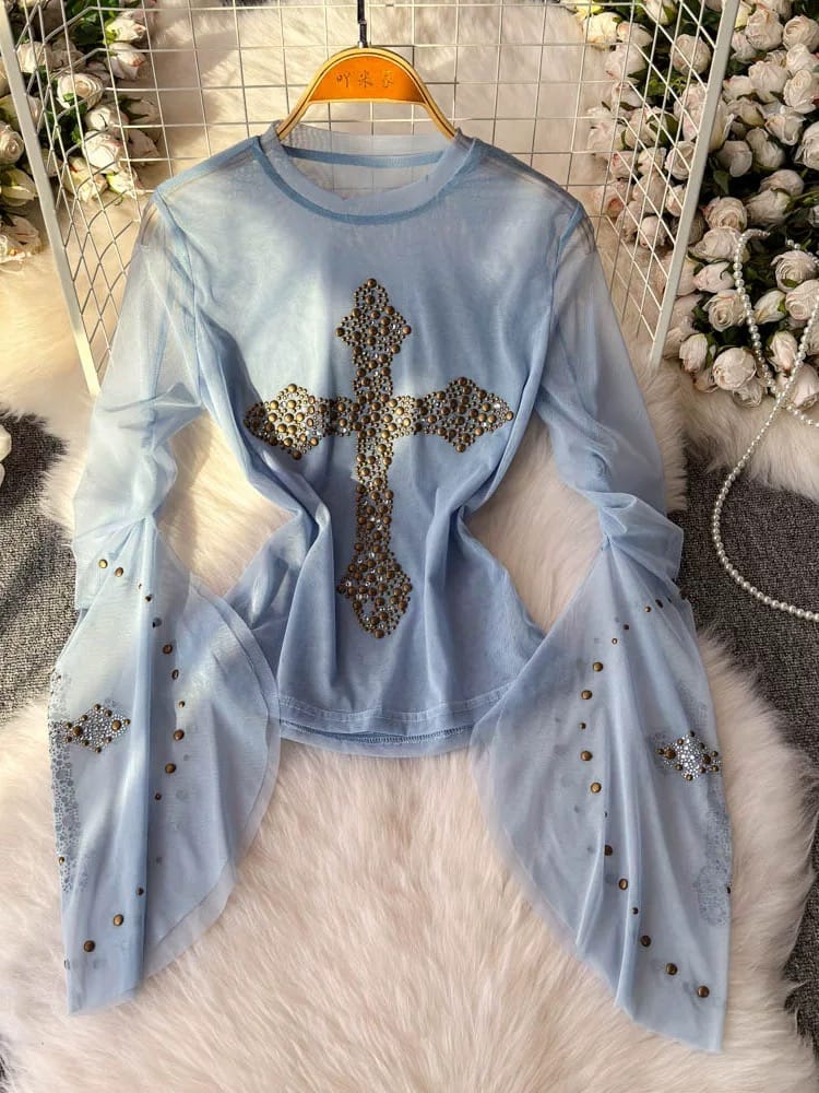 Spiritual woman top CTO402 image