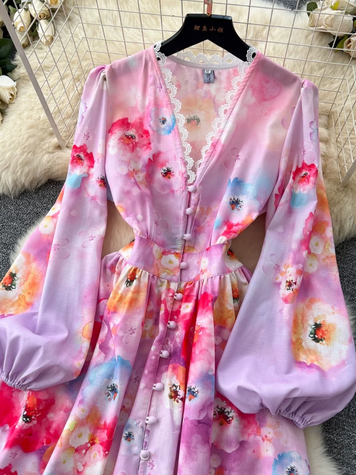 So dramatic dress ED305 image