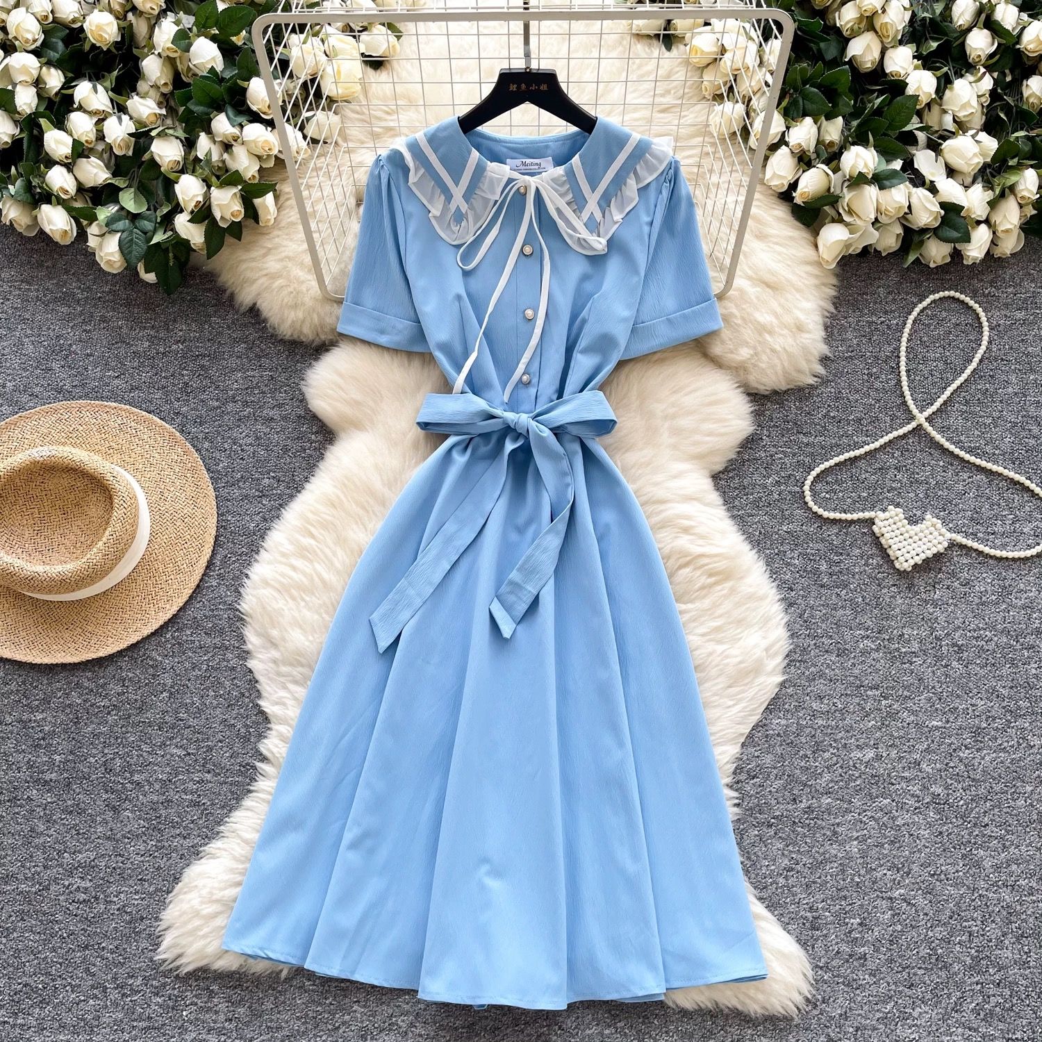 Always chilling midi dress CD475 image