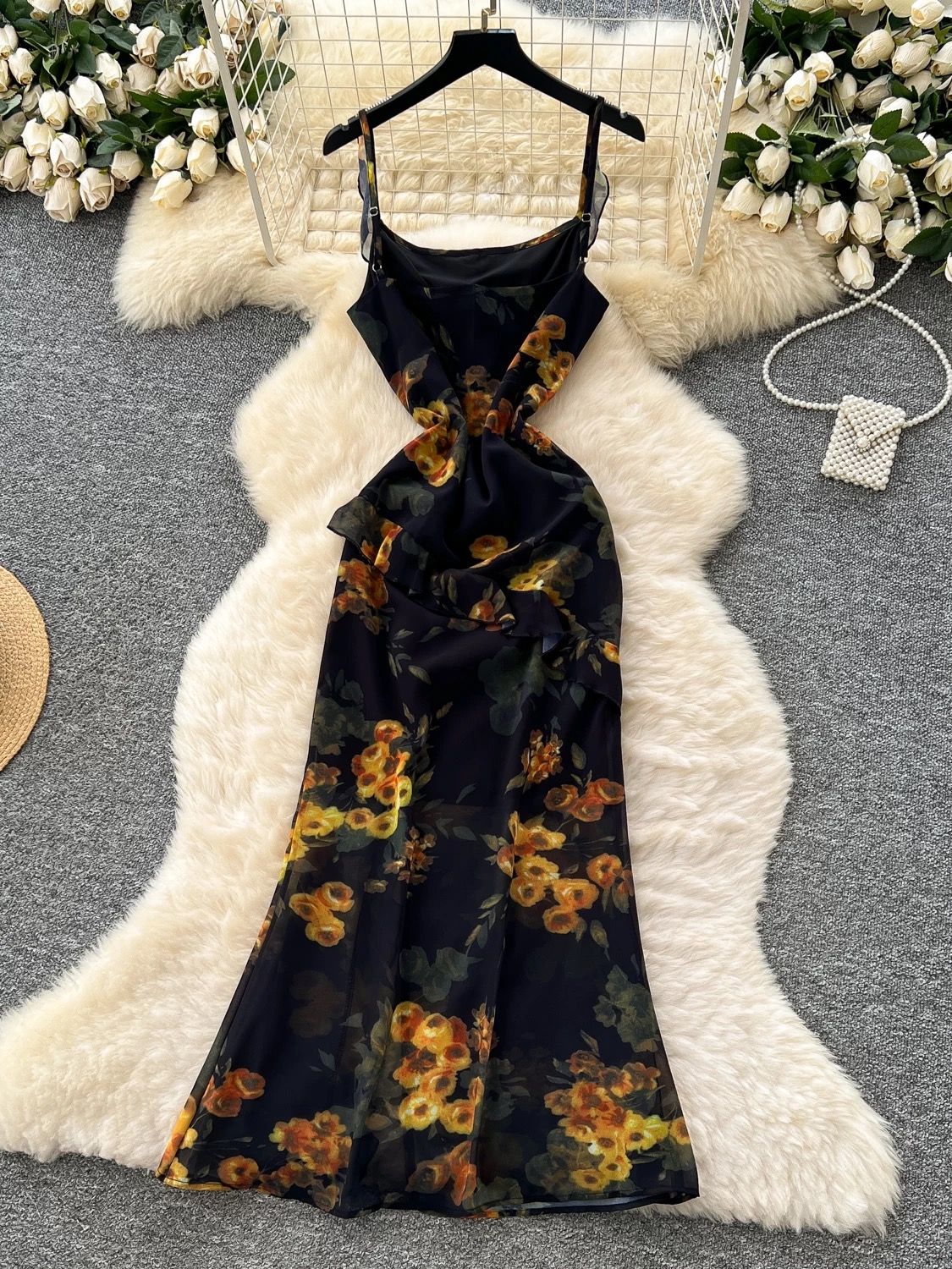 Kaylah floral dress CD477 image