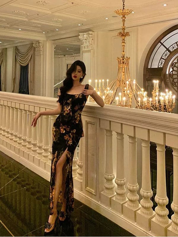 Kaylah floral dress CD477 image