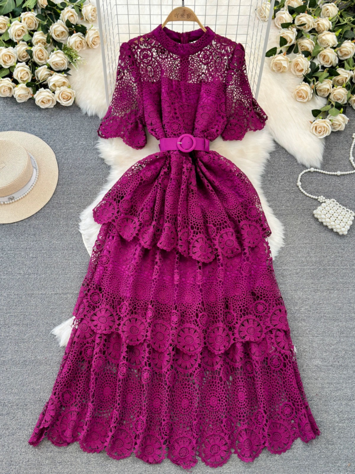 Barbados babe lace dress EVD203 image