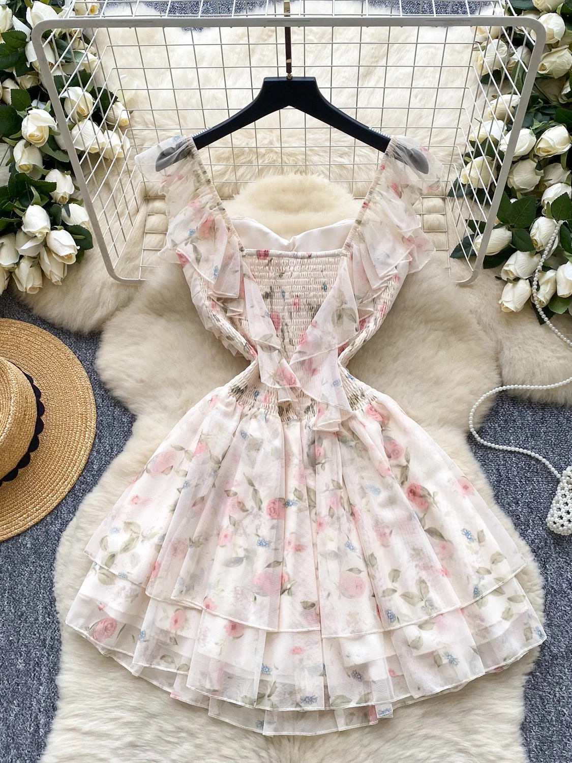 I got this print dress CD461 image