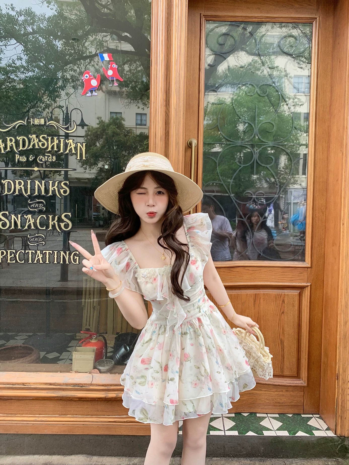 I got this print dress CD461 image