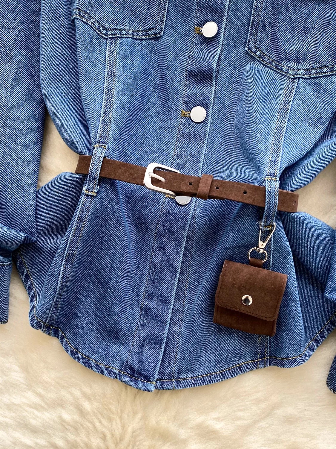 Good times denim top DTO143 image