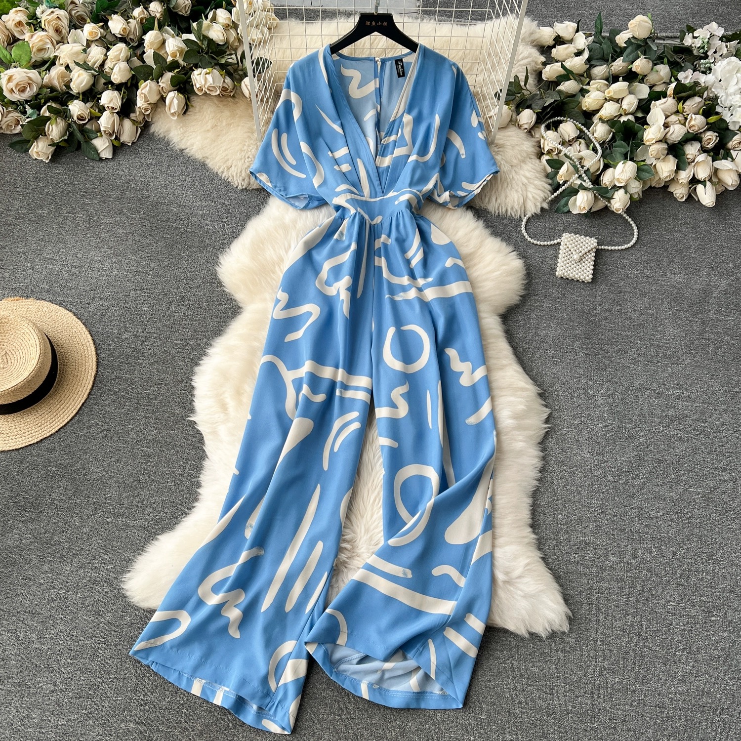 Season of bloom jumpsuit CJS126 image