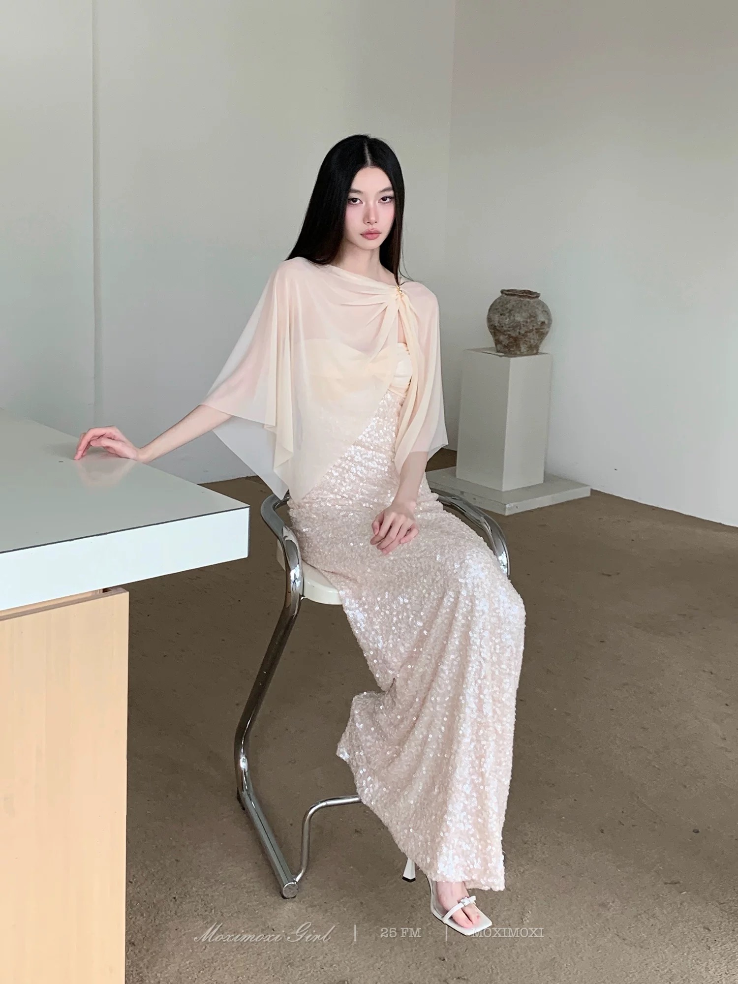 Out of time sequin dress EVD294 image