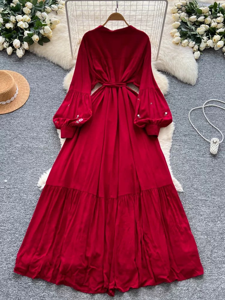 In a vacay mood print dress CD452 image