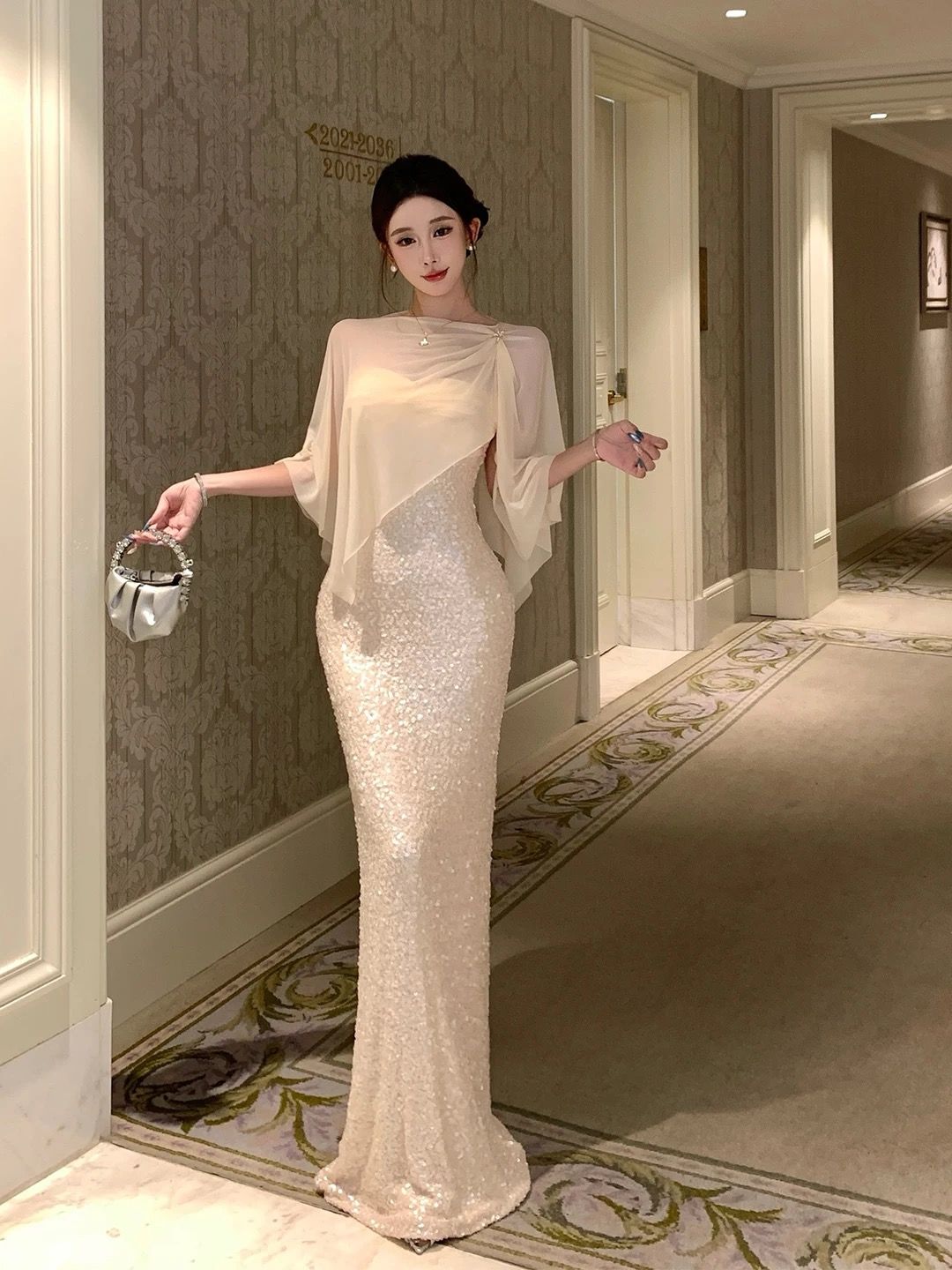 Out of time sequin dress EVD294 image