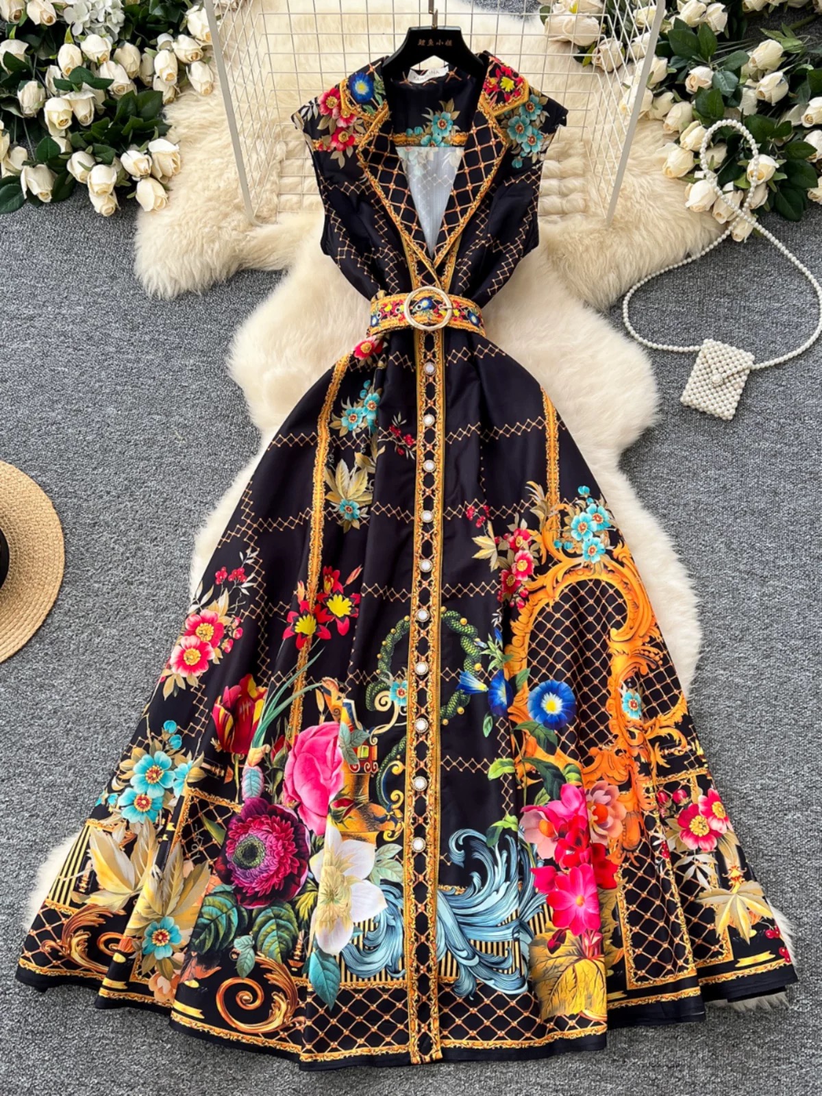 European scene dress ED288 image