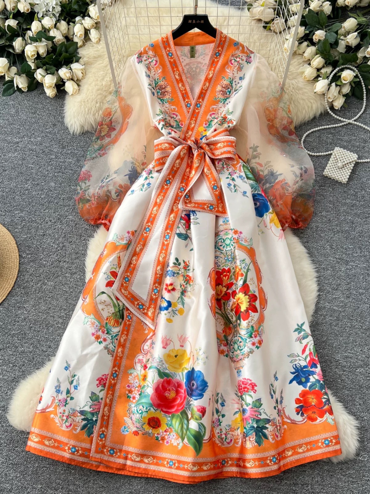 Soft girl dress ED285 image