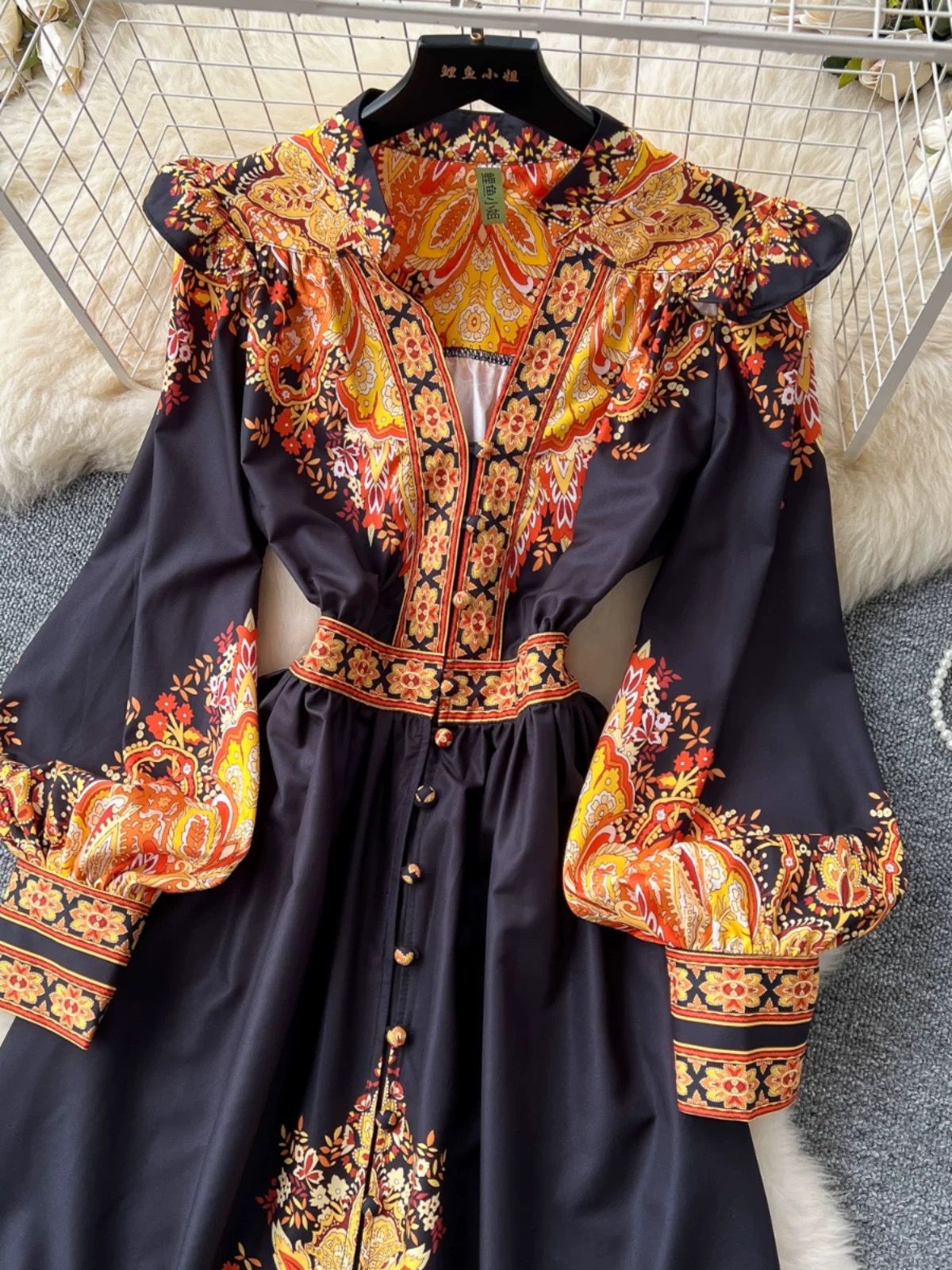 Floral vibes dress ED283 image