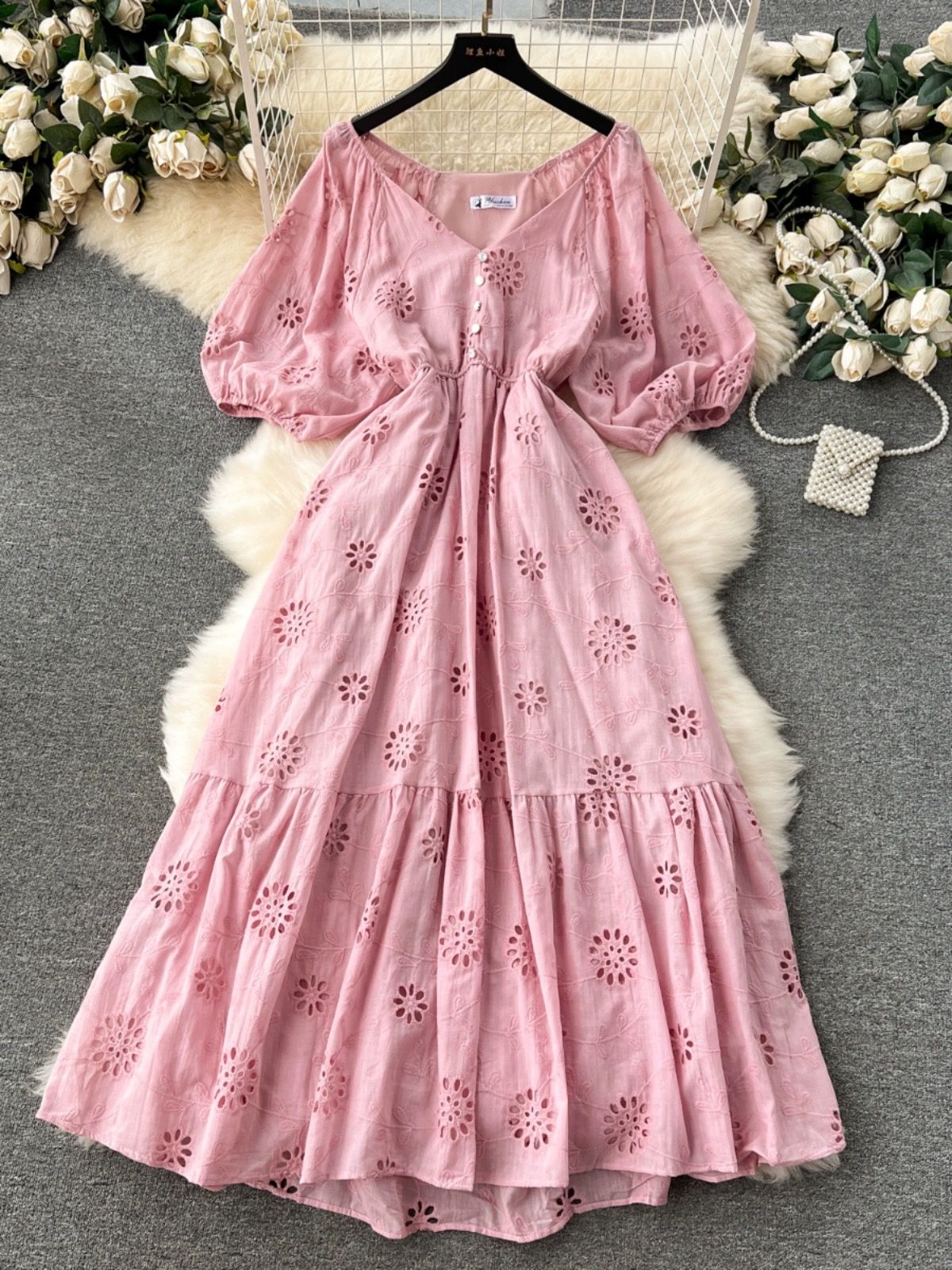 Roses only lace dress CD1014 image