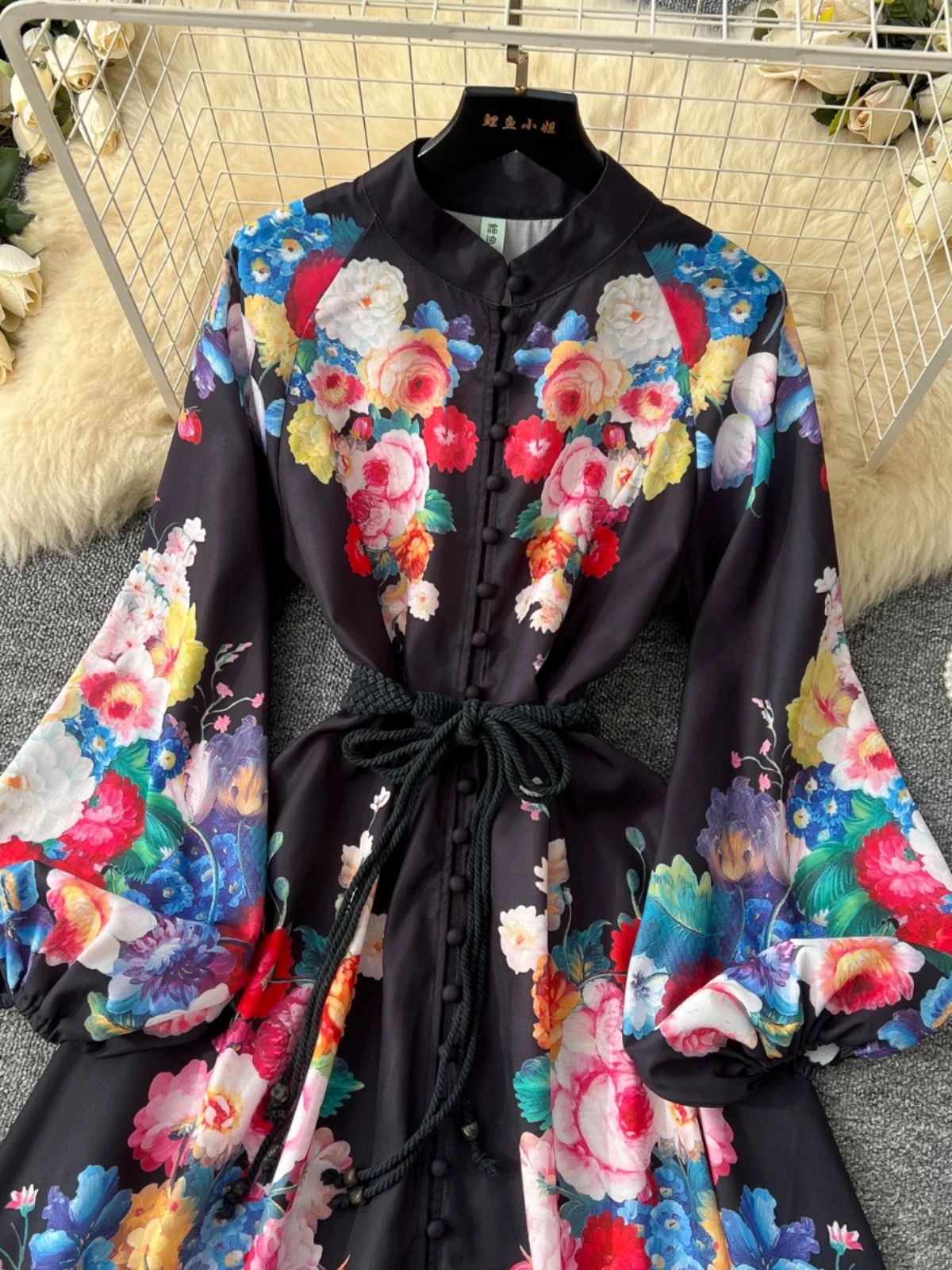 Light and bright dress ED273 image