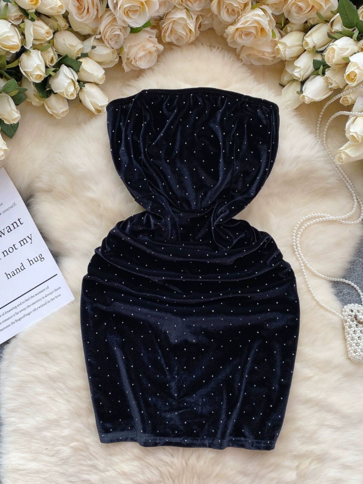 Play my song velvet dress CBC726 image