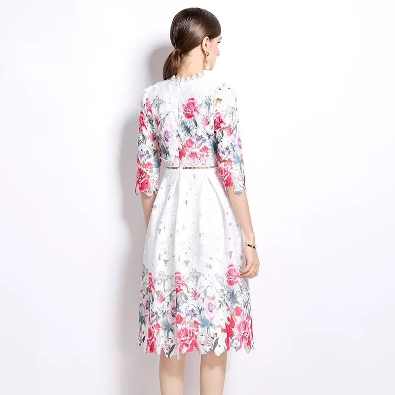 You are a firework lace dress FD1126 image