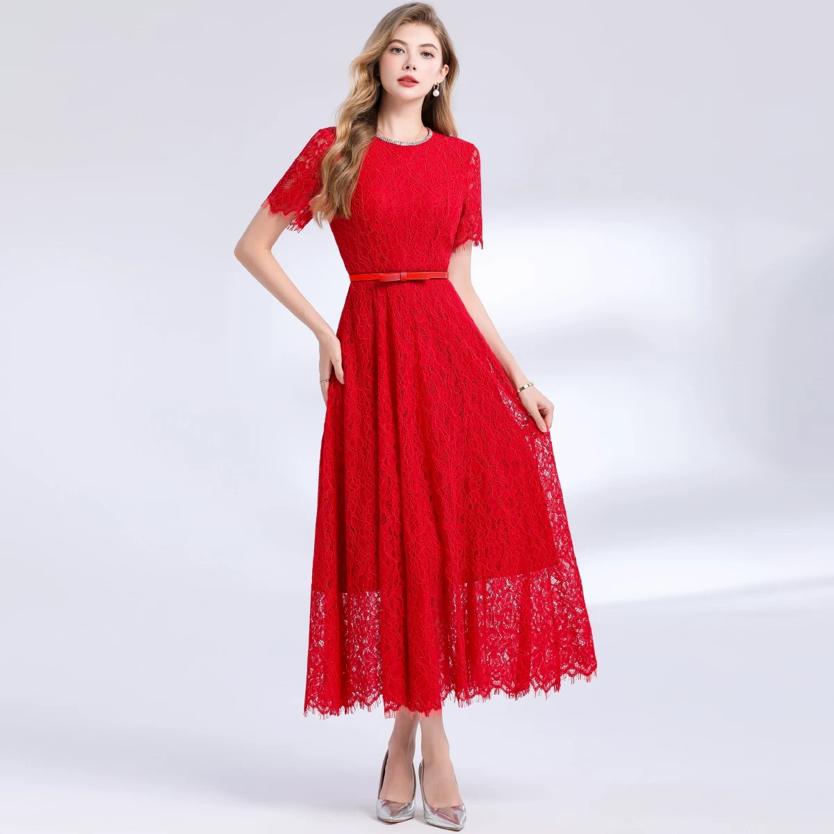 Party starter lace dress FD474 image