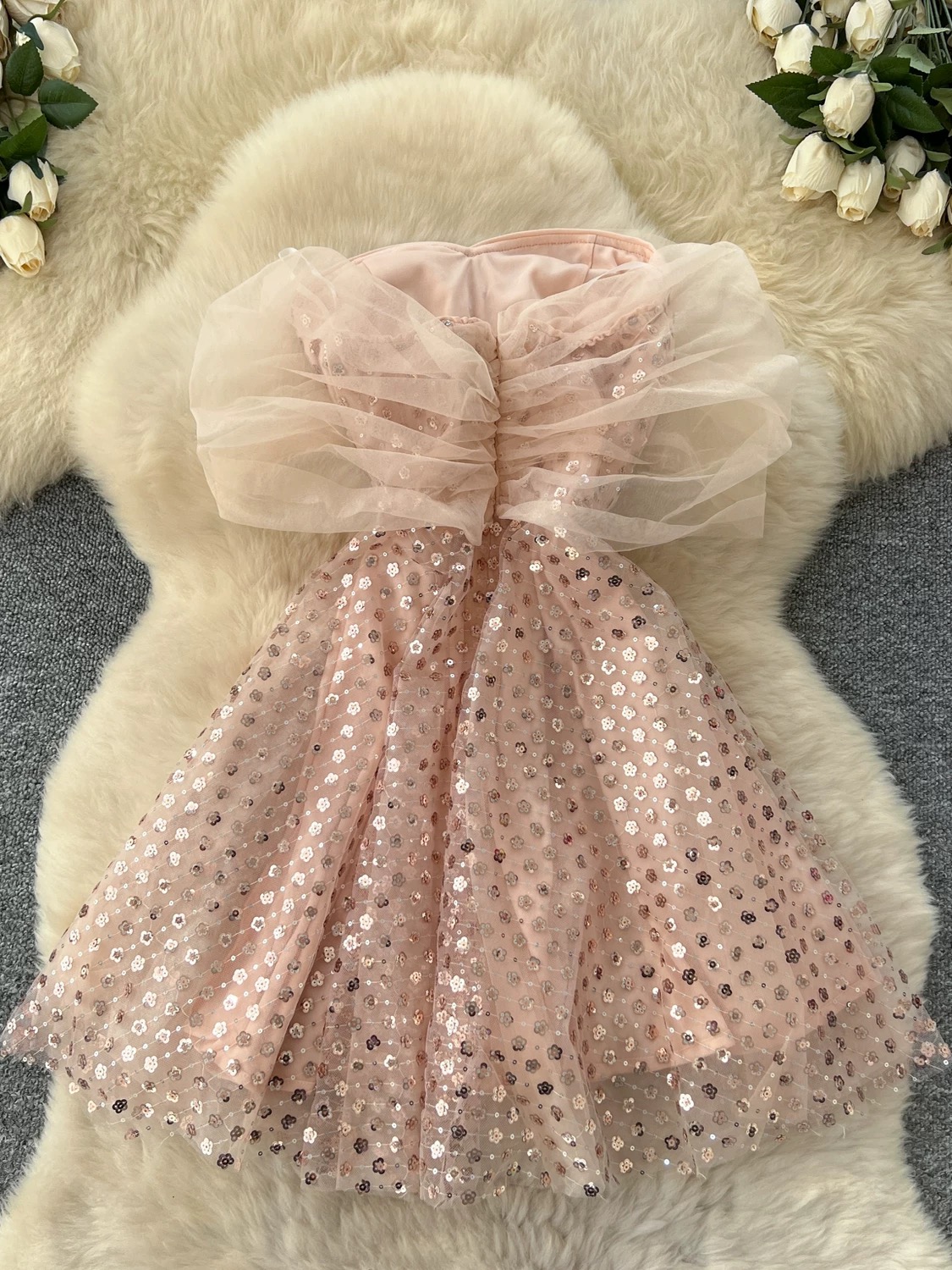 Luxury views dress EVD266 image