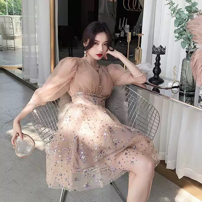 Luxury views dress EVD266 image