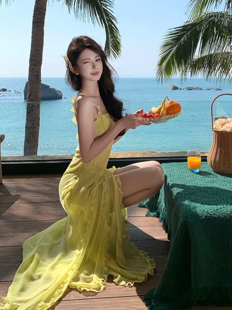 Stay pretty denim dress CD1802 image