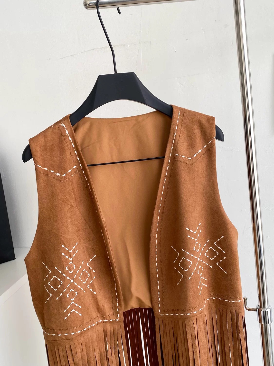 Paris lady waist tassel coat COA145 image