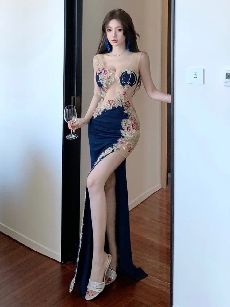 Hottest fantasy sequin dress EVD187 image