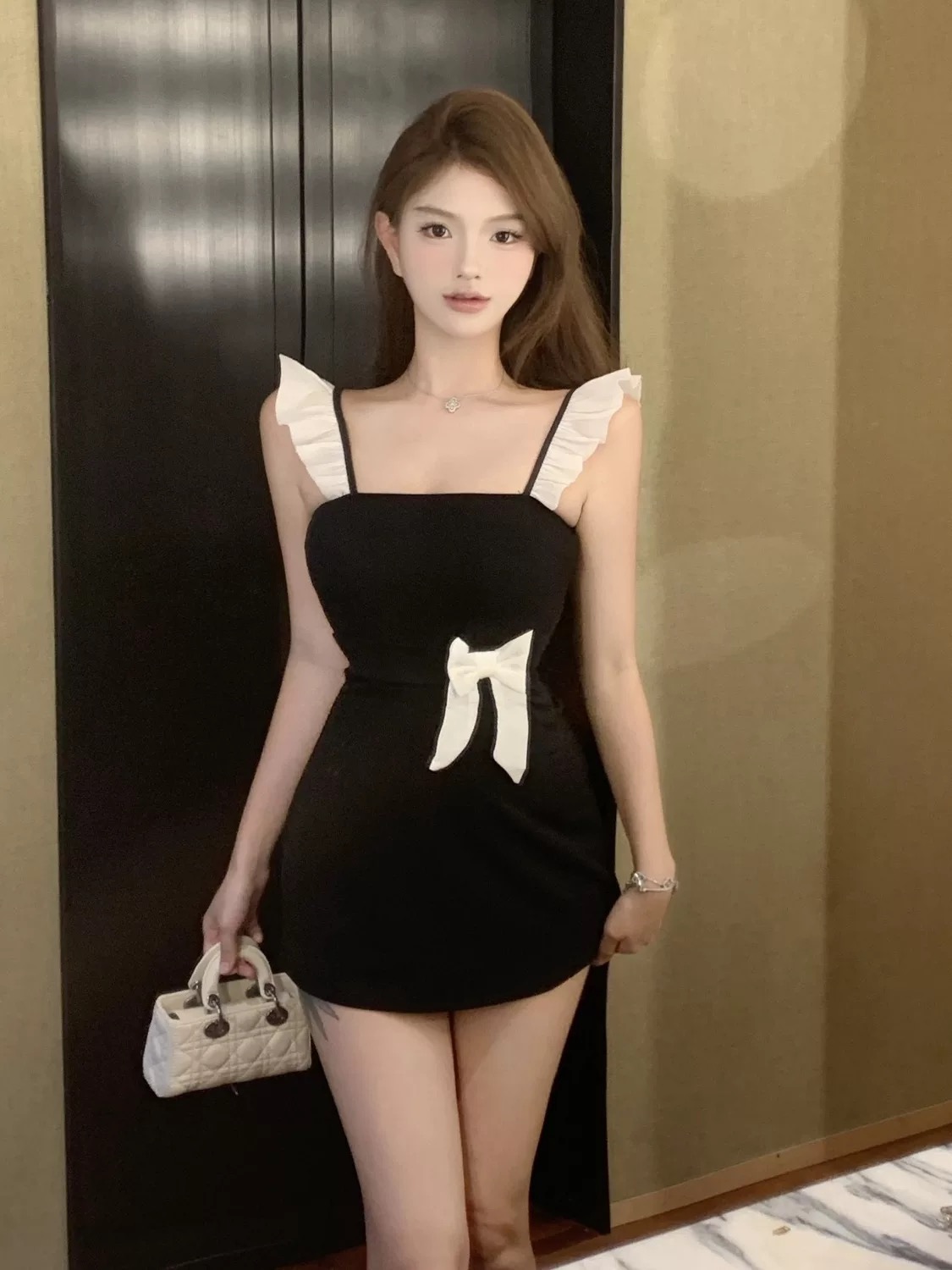 Modern material vacay dress CD833 image