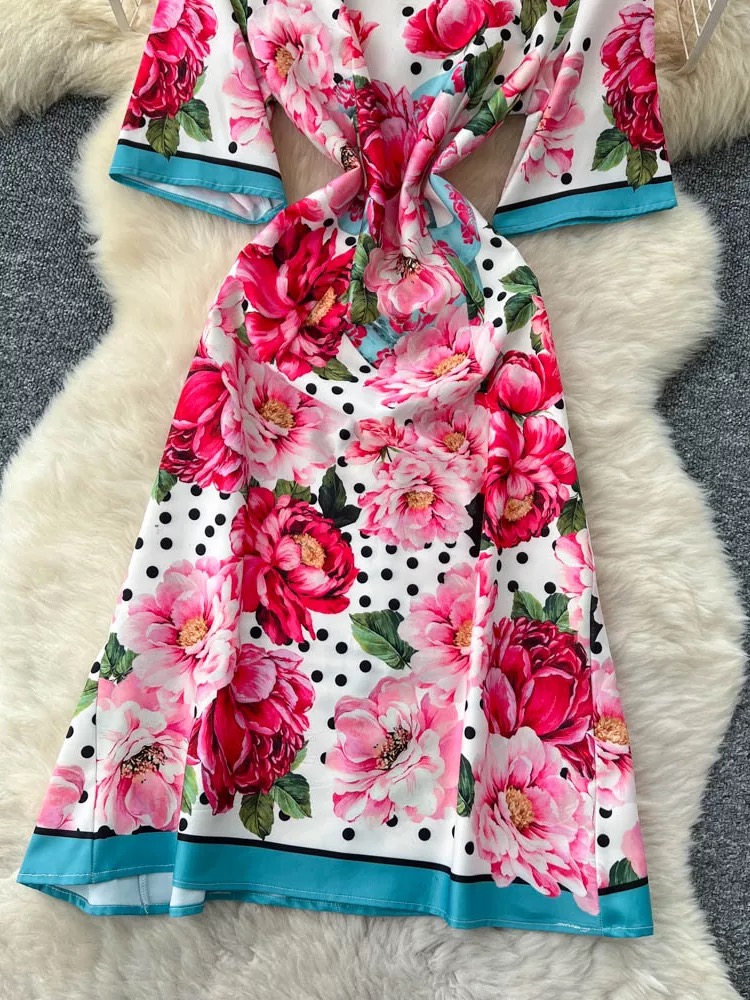 Always blooming floral dress CD442 image
