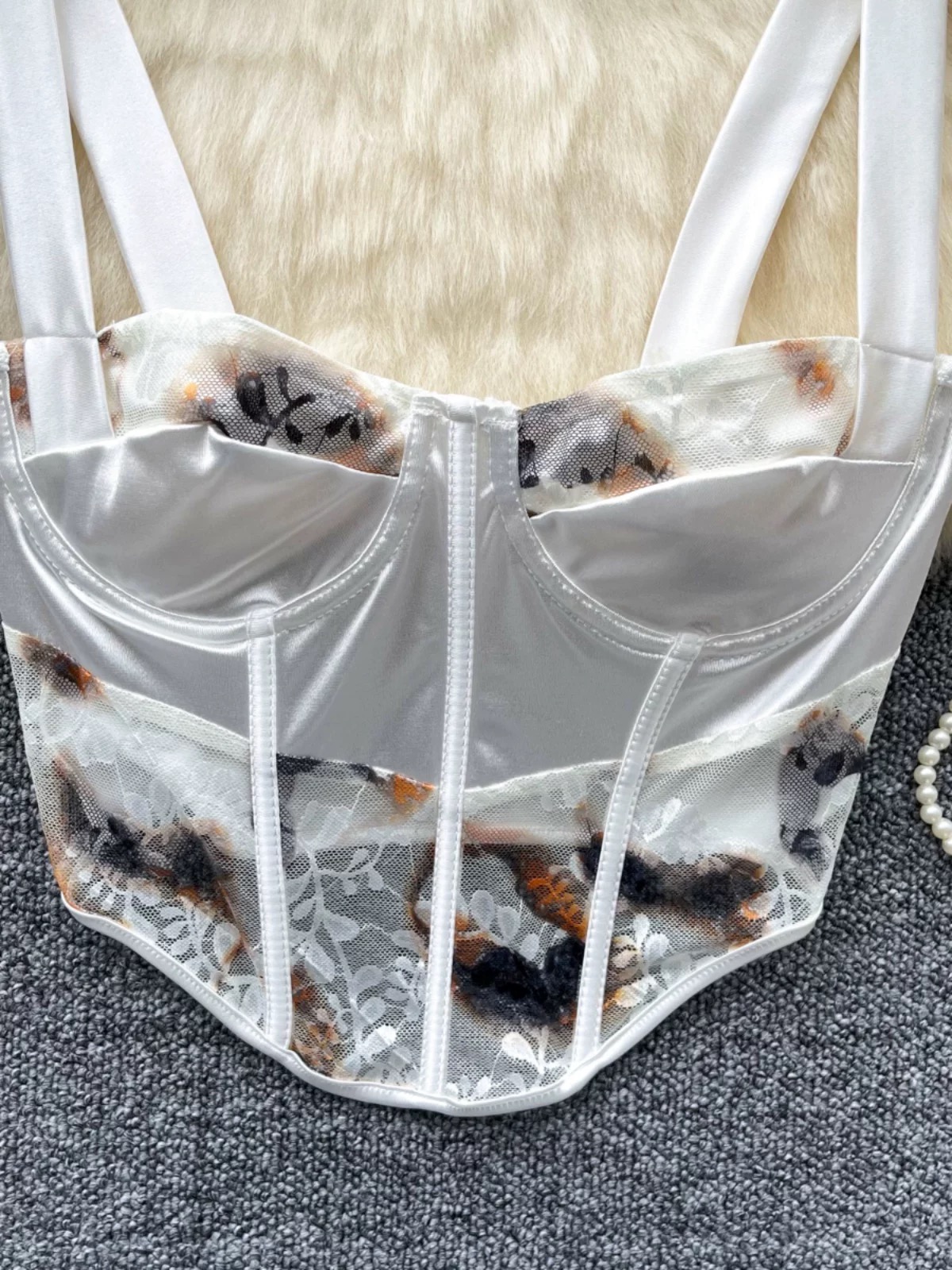 Petite classic corset top CS145 image