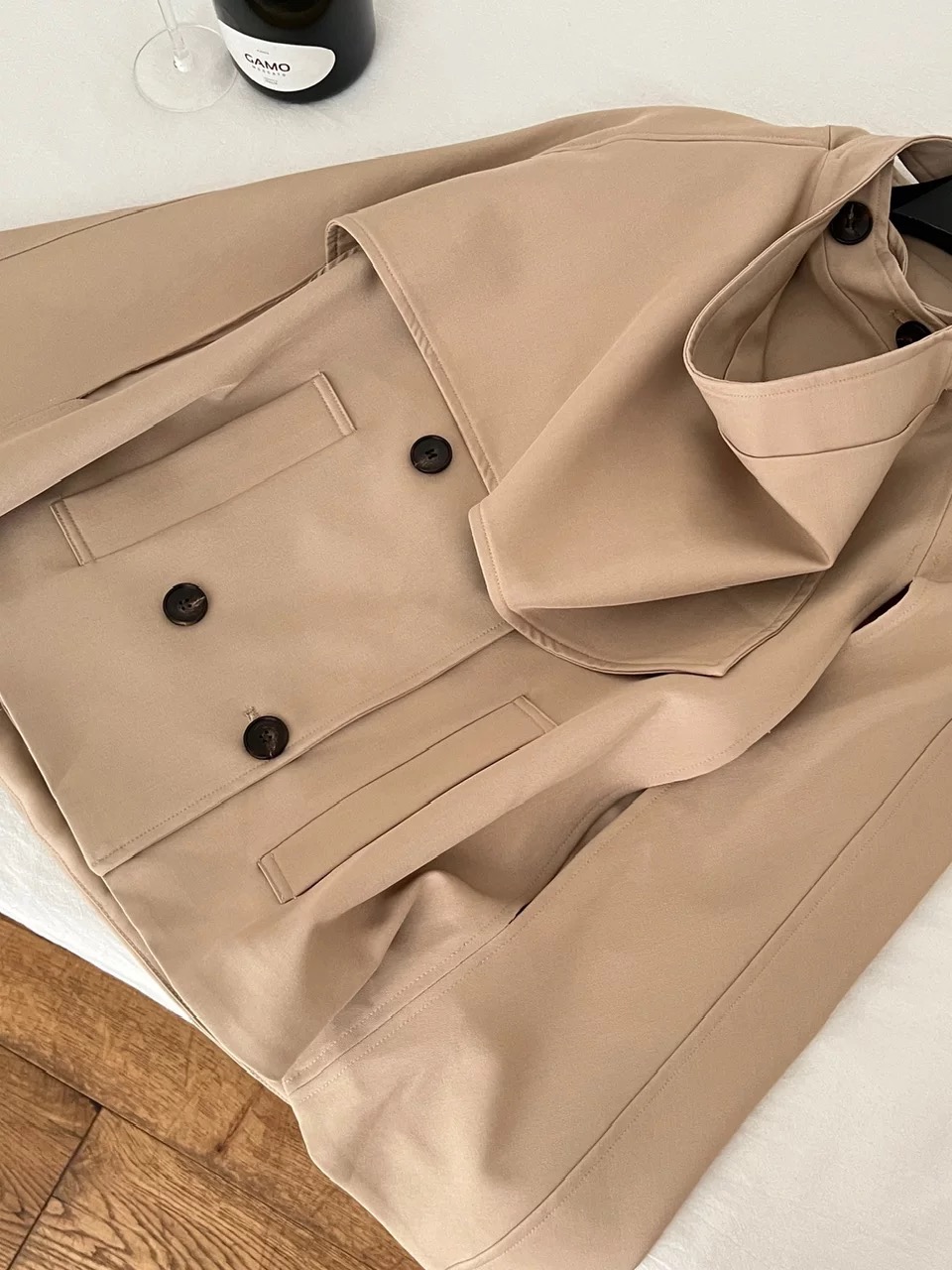 Pretty dainty trench coat COA143 image