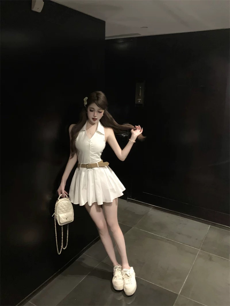 Evening best dress & belt CD429 image