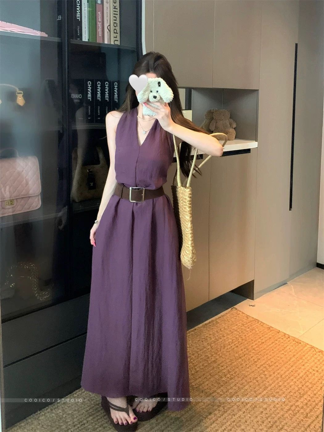 Pretty in linen dress CD423 image