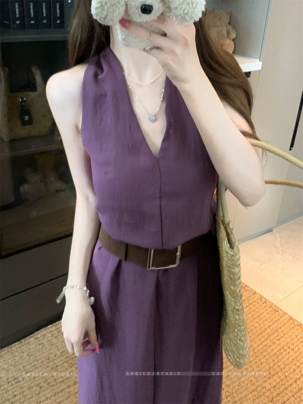 Pretty in linen dress CD423 image