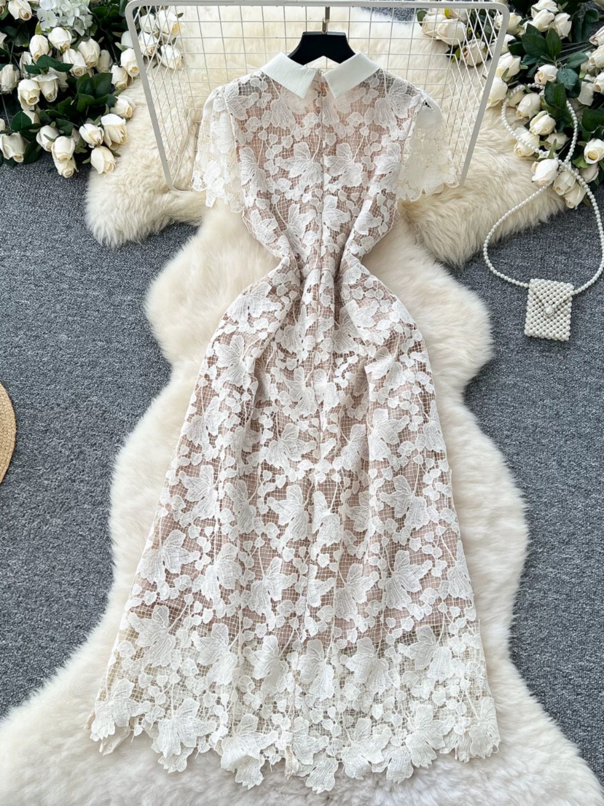 Only for tonight lace dress FD699 image