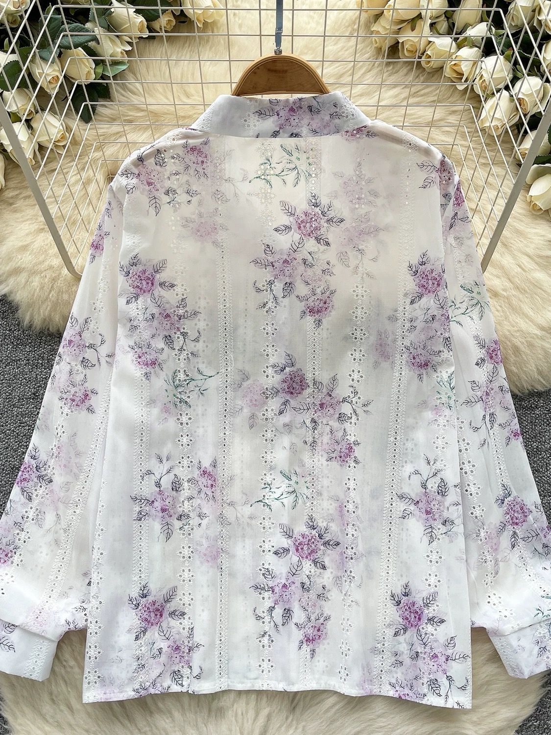 Here and now lace shirt SH111 image