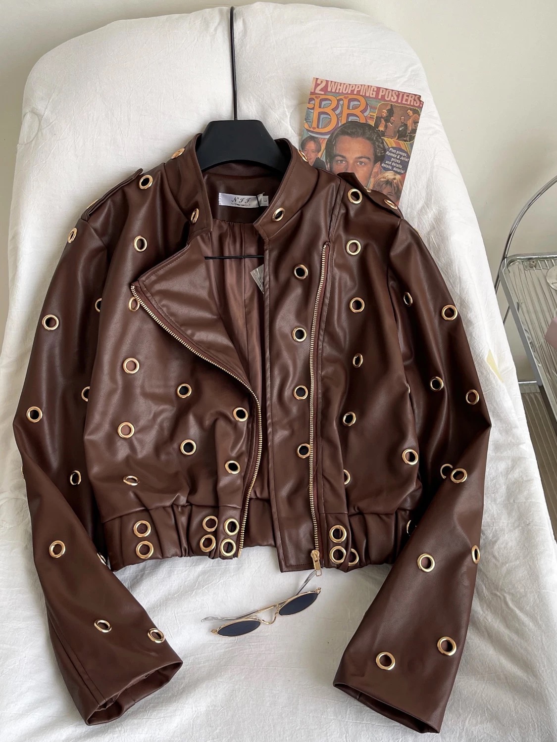 Just for fun leather jacket LJ136 image