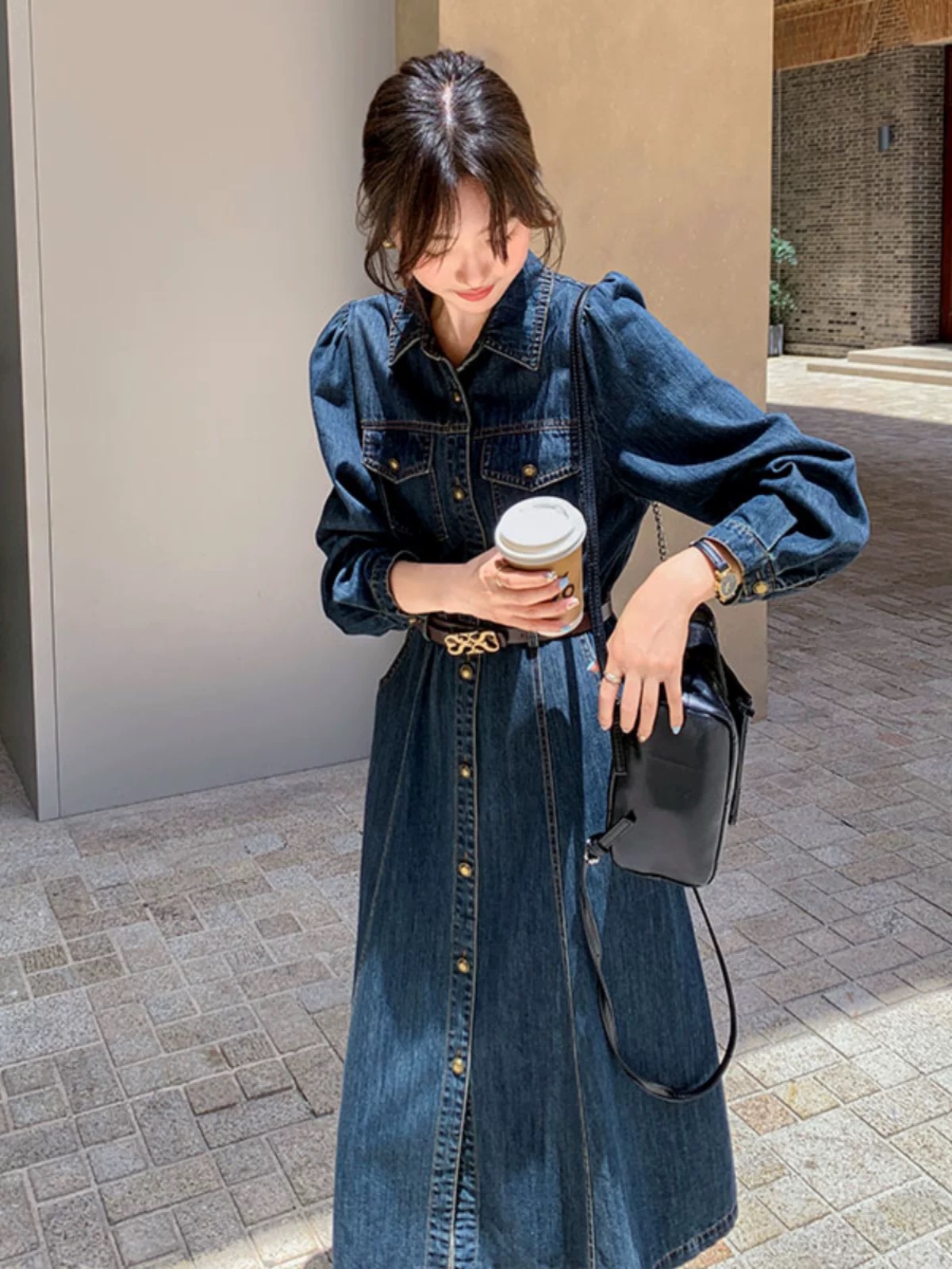 In my auntie era dress & belt DD120 image