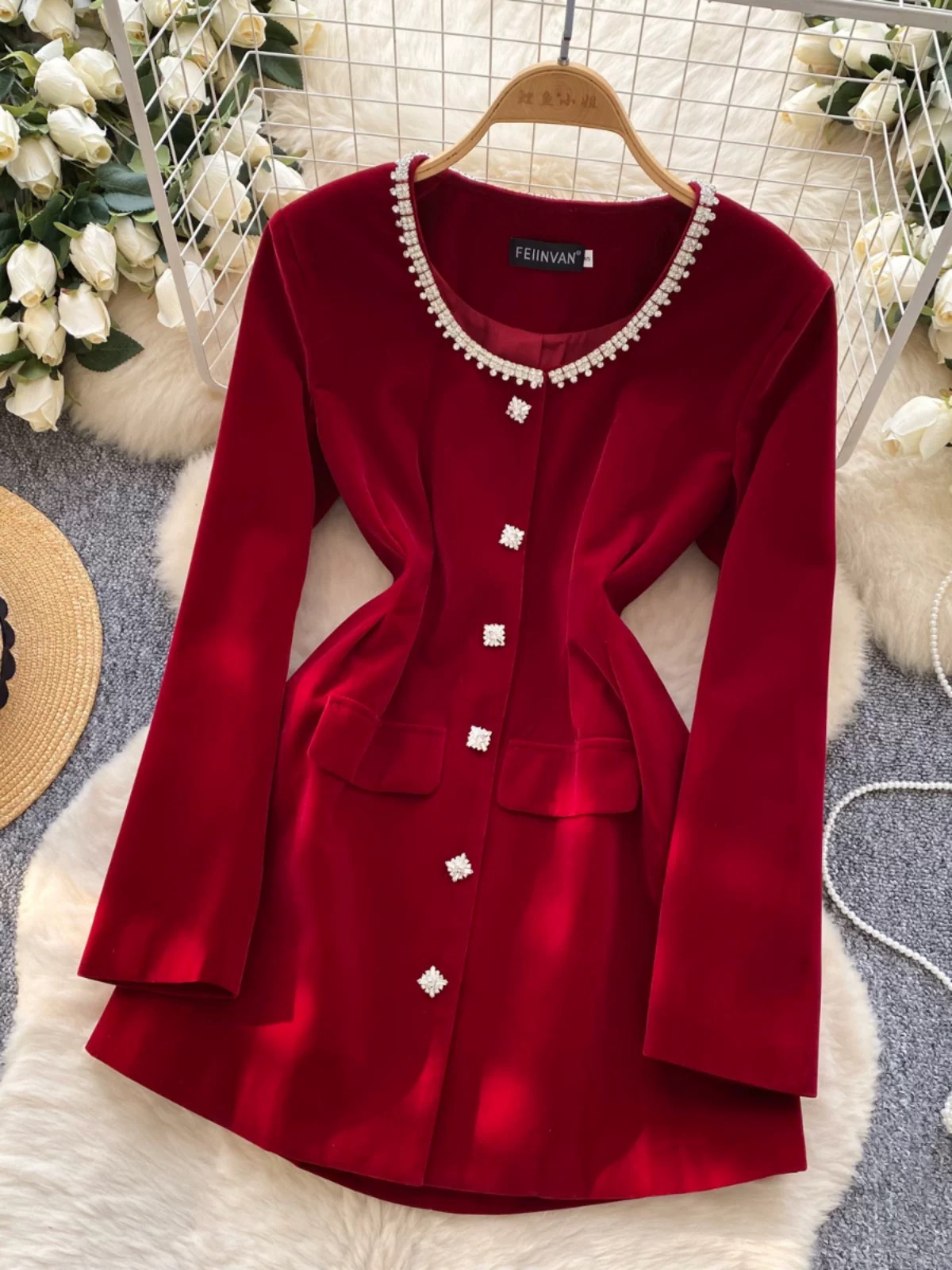 Ease my mind dress FD1405 image